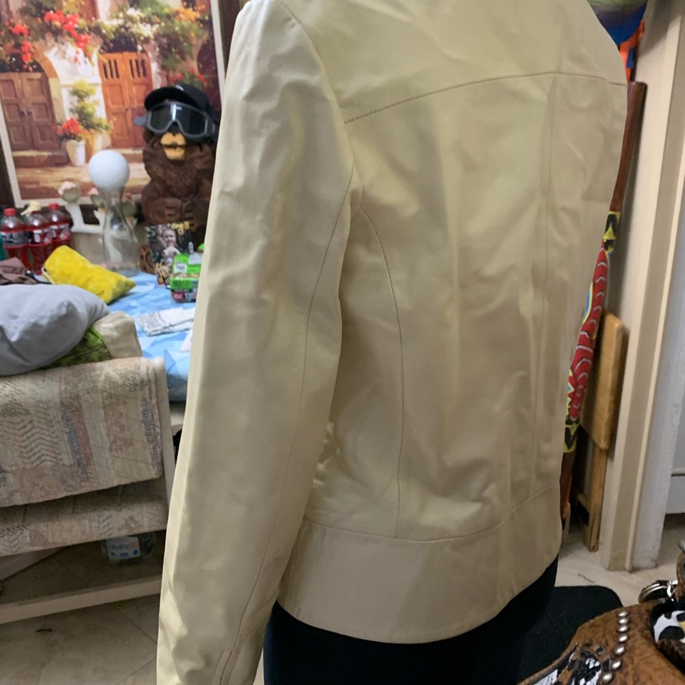 Gold Leather jacket